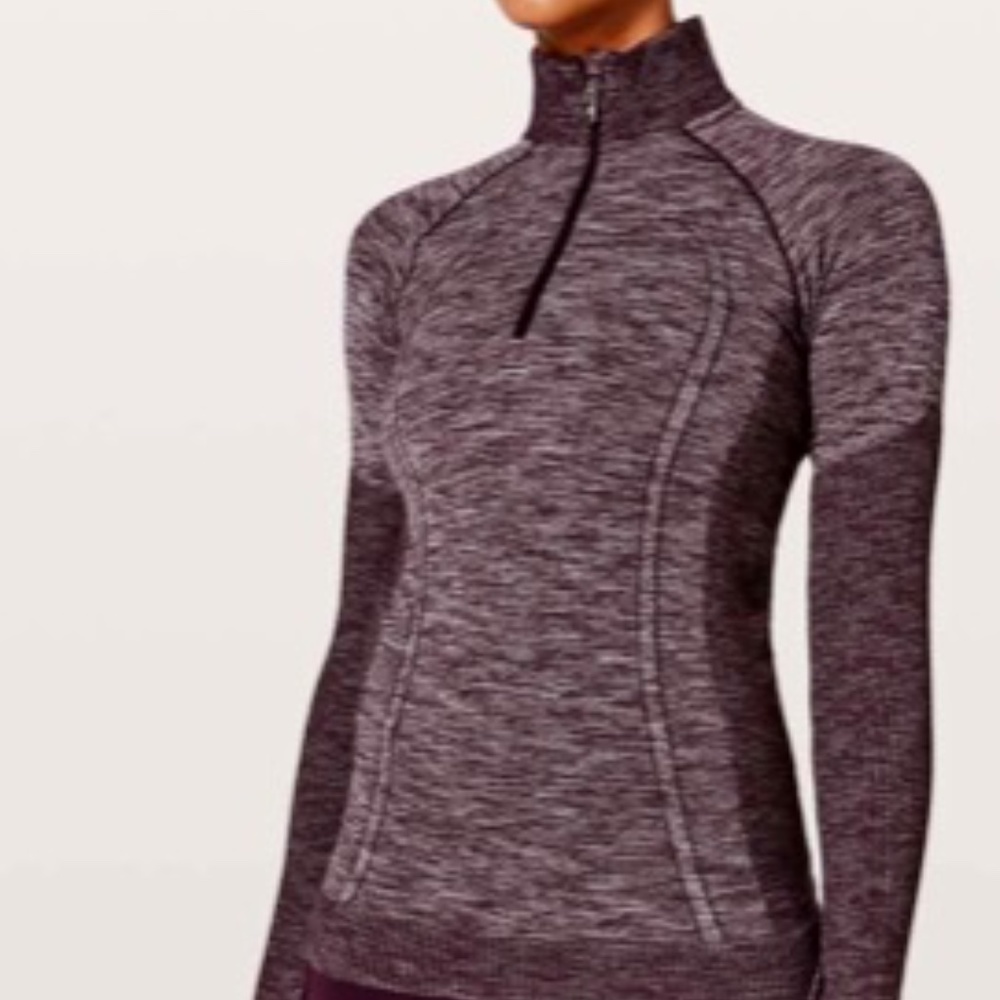 Lululemon Swiftly Wool 1/2 Zip